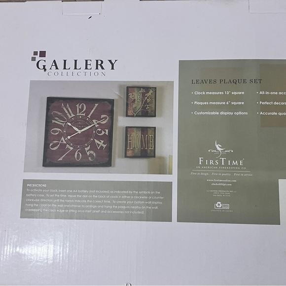 Gallery Collection 3-Piece Wall Decor Set – Rustic & Functional Design - Picture 3 of 15